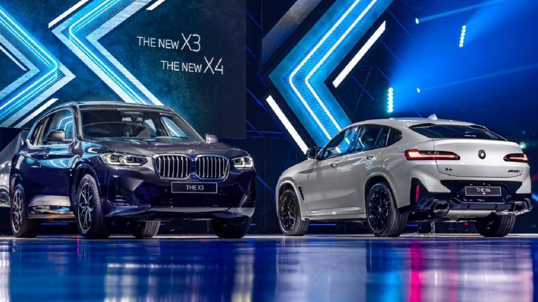小改款X3與X4於6月份也有大量新車到港。（圖／翻攝自BMW）