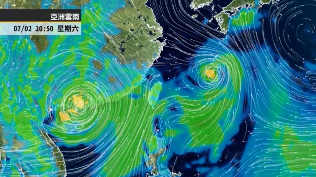 雙颱各走各的還是慘!雷雨繼續灌「2地區」 放晴等這天
