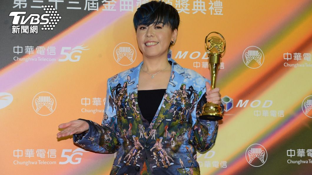 江惠儀2奪歌后。(圖/許方正攝)