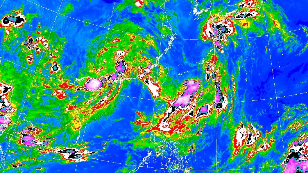 雙颱對台灣仍是有影響。(圖/NCDR)