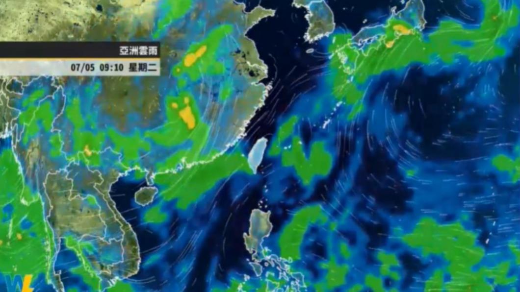 全台不穩定天氣將持續至6日。（圖／翻攝自天氣風險 WeatherRisk臉書）