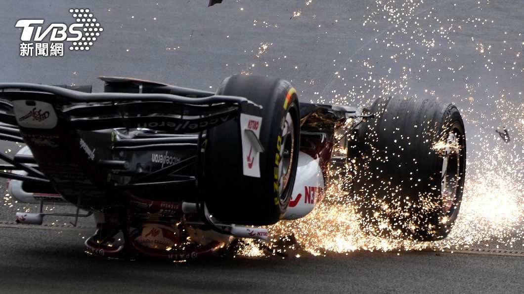 F1中國車手周冠宇遭撞飛 事後感謝「人字拖」裝置救了他