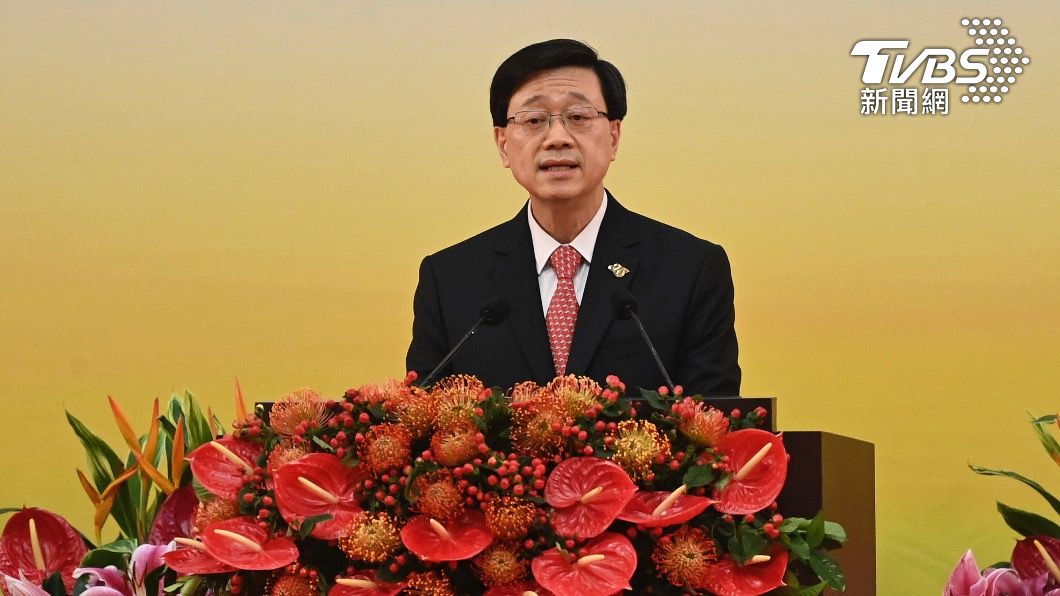 新任香港特首李家超。(圖/達志影像美聯社)