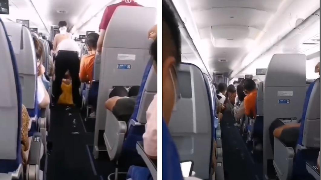 一瀉千里!陸乘客肚痛沿路「漏」 空服員忍臭清走道