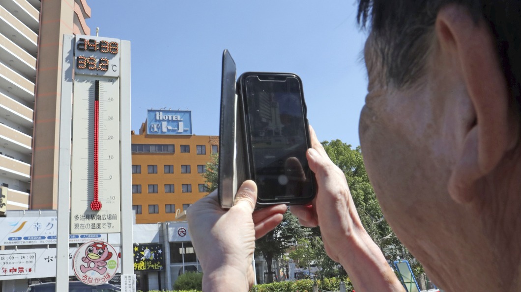 日本再飆高溫新紀錄　單日最多地點破40度
