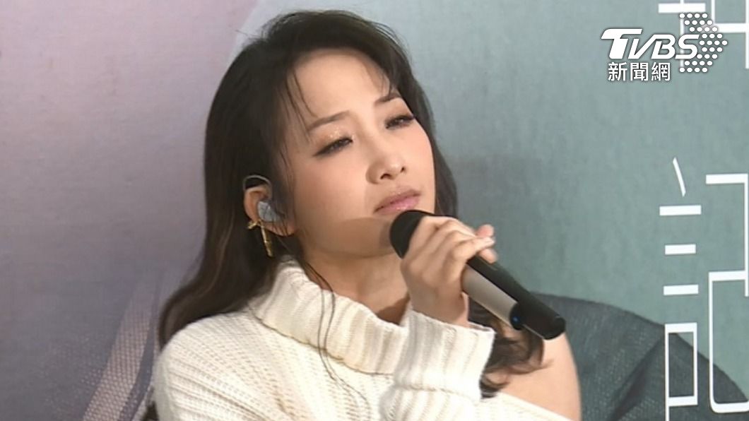 朱俐靜去年發行新專輯時自爆罹癌。(圖/TVBS資料照)