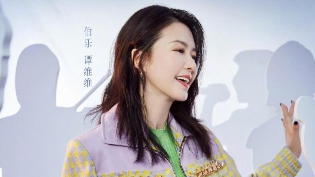 譚維維在2005年以專輯《高原之心》出道。（圖／翻攝自譚維維微博）