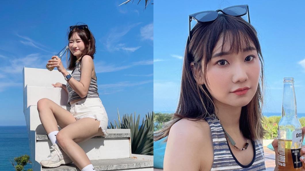 愛莉莎莎表示自己是「享受當下型」。(圖/翻攝自IG)