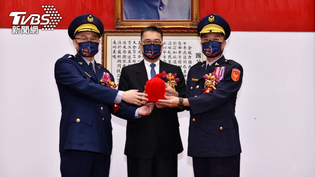 黃明昭接任警政署長一職。(圖/TVBS)