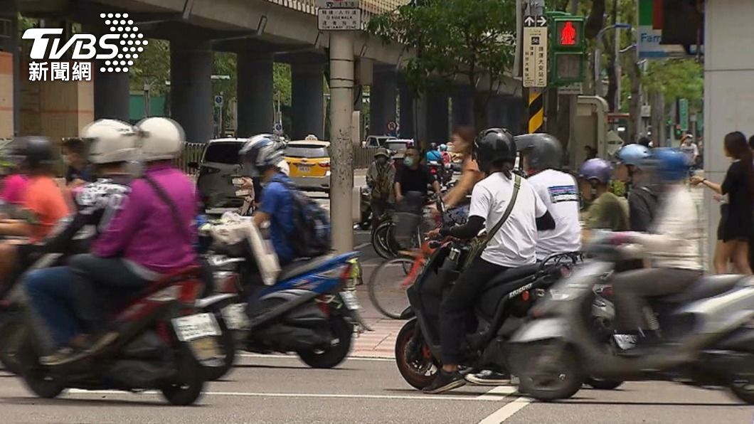台灣機車以125cc為主流。(圖/TVBS資料畫面)