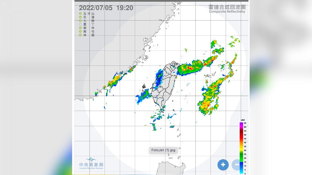 大雷雨還不退散!「這區」持續炸 午後雨趨緩時間點曝光