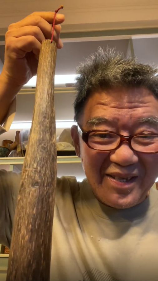 李立群開心獻寶。（圖／翻攝自李立群抖音）