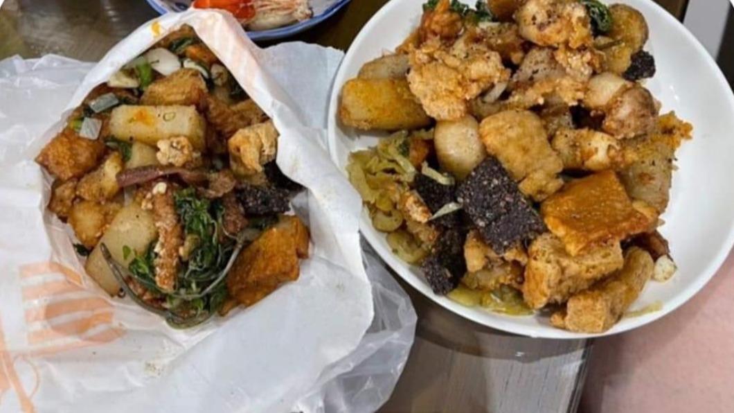 有網友分享自己朋友用同樣價格買到的鹹酥雞。(圖/翻攝自爆廢公社臉書)
