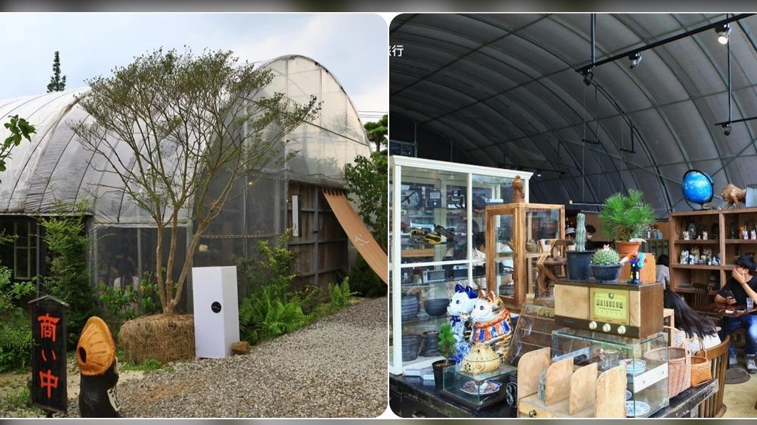 像溫室的建築是用餐區。（圖／可大王愛旅行提供）