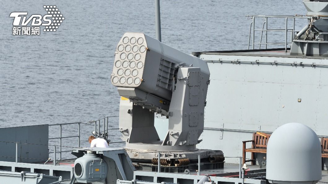 此次落海的RIM-116滾體飛彈，屬於艦對空飛彈。（示意圖／shutterstock達志影像）