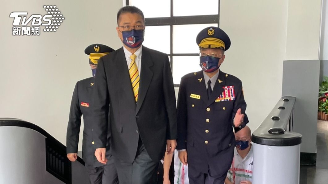 內政部長徐國勇昨日出席活動時,表示高雄市警局長「已經派了」。(圖/TVBS)