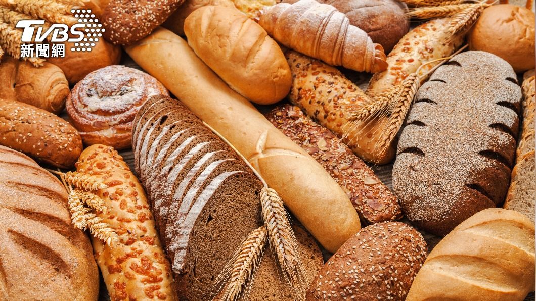 麵包類的食物熱量不亞於米飯。（示意圖／shutterstock達志影像）