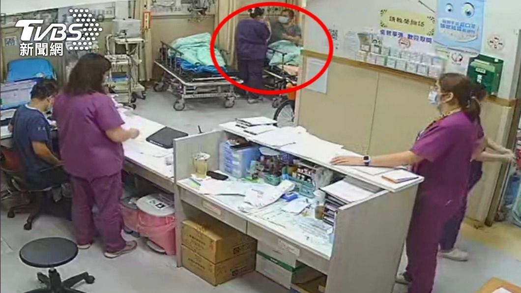 死賴病床不回家！惡劣男當警面前毆護理　檢聲押獲准