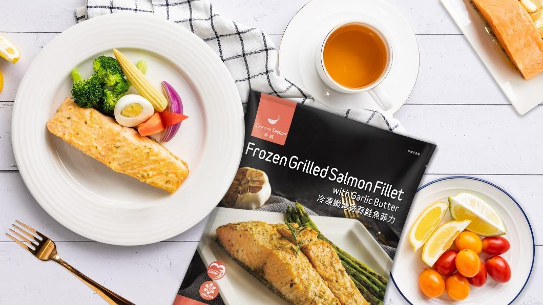 全球最大鮭魚供應商在台成立的鮭魚品牌美威鮭魚。(圖/美威鮭魚提供)