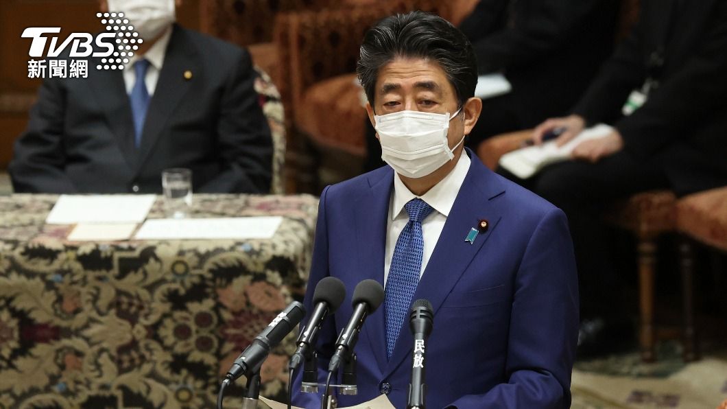 日本前首相安倍晉三。(圖/達志影像美聯社)