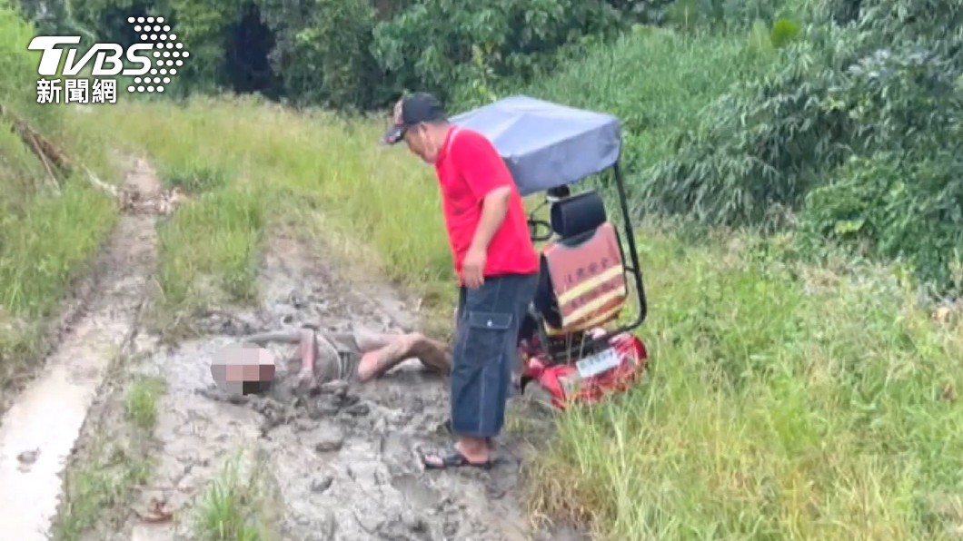 烏漆抹黑!翁電動車上摔落滿身泥濘 警消10小時尋獲