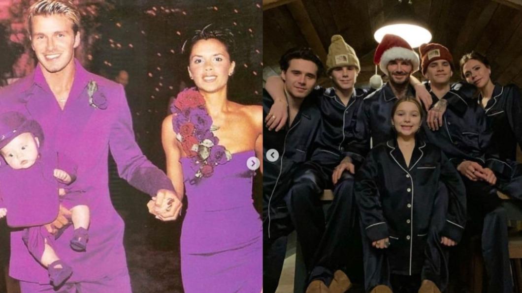 貝克漢與維多利亞貝克漢婚後育有四名子女。(圖/翻攝自davidbeckham IG)