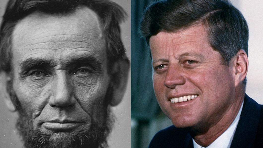 美國前總統林肯(Abraham Lincoln)及甘迺迪(John F. Kennedy)都於任內遭暗殺身亡。(圖/翻攝自維基百科)