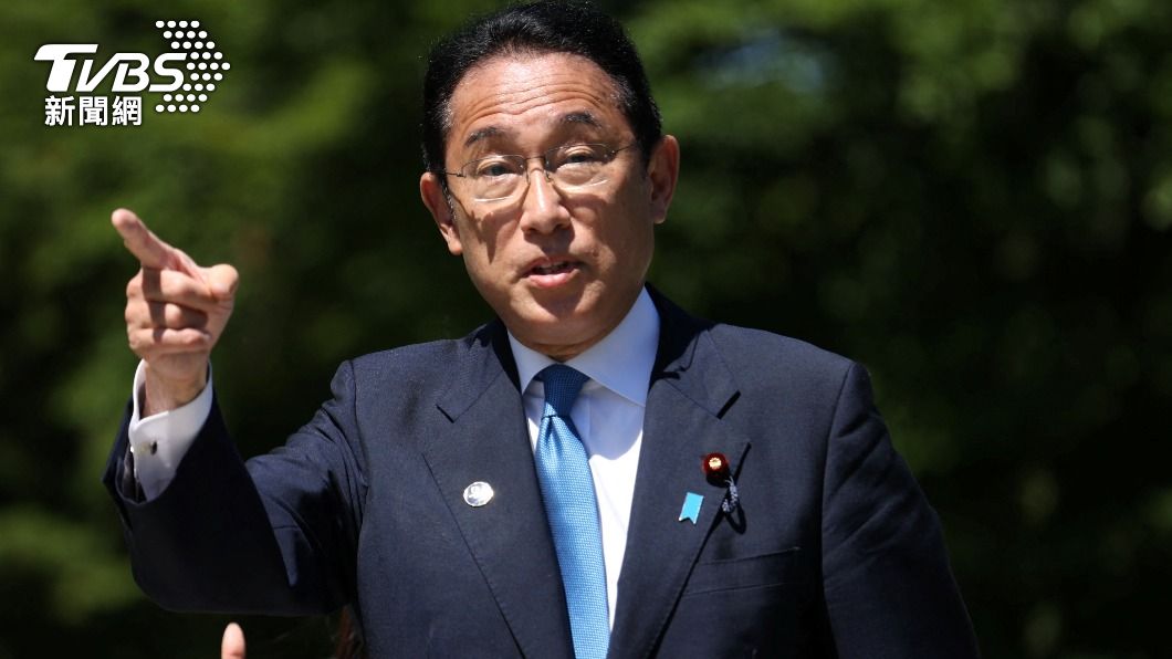 日本現任首相岸田文雄。(圖/達志影像路透社)