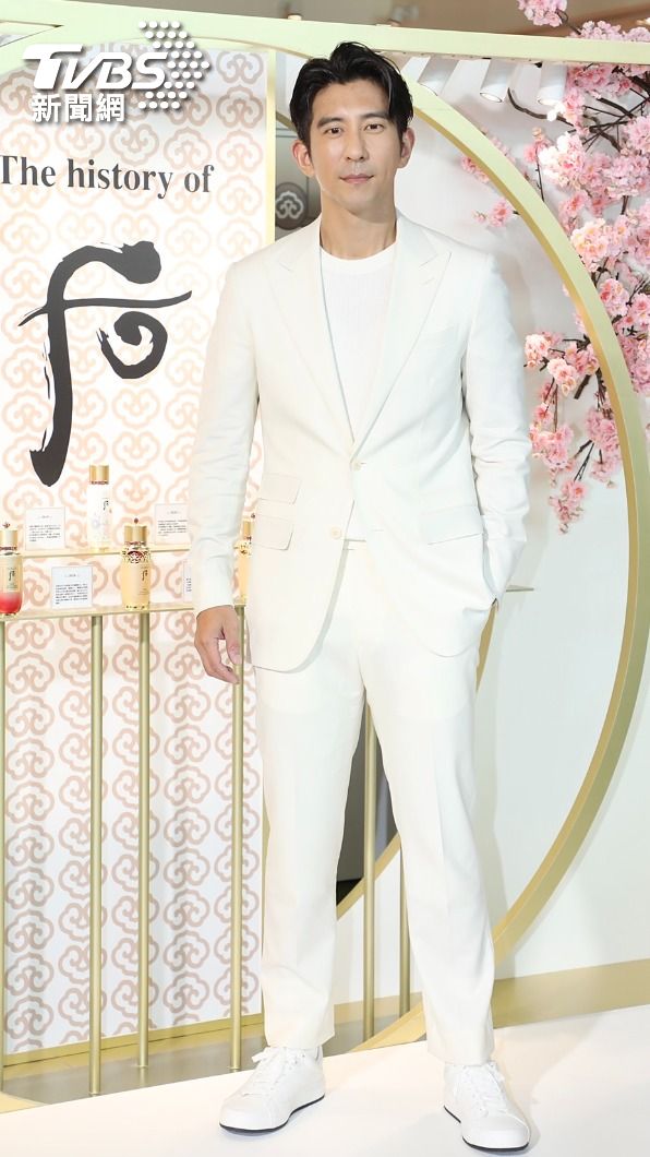 修杰楷表示不介意老婆賈靜雯演床戲。(圖/黃城碩攝)
