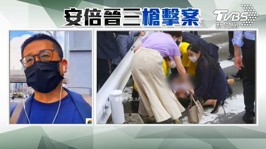 安倍晉三提出「台灣有事，日本也有事」已成為日本的主流觀念。（圖／TVBS）