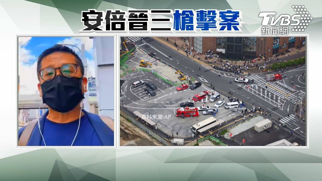 福澤喬也對日本警察情報系統提出質疑。（圖／TVBS）