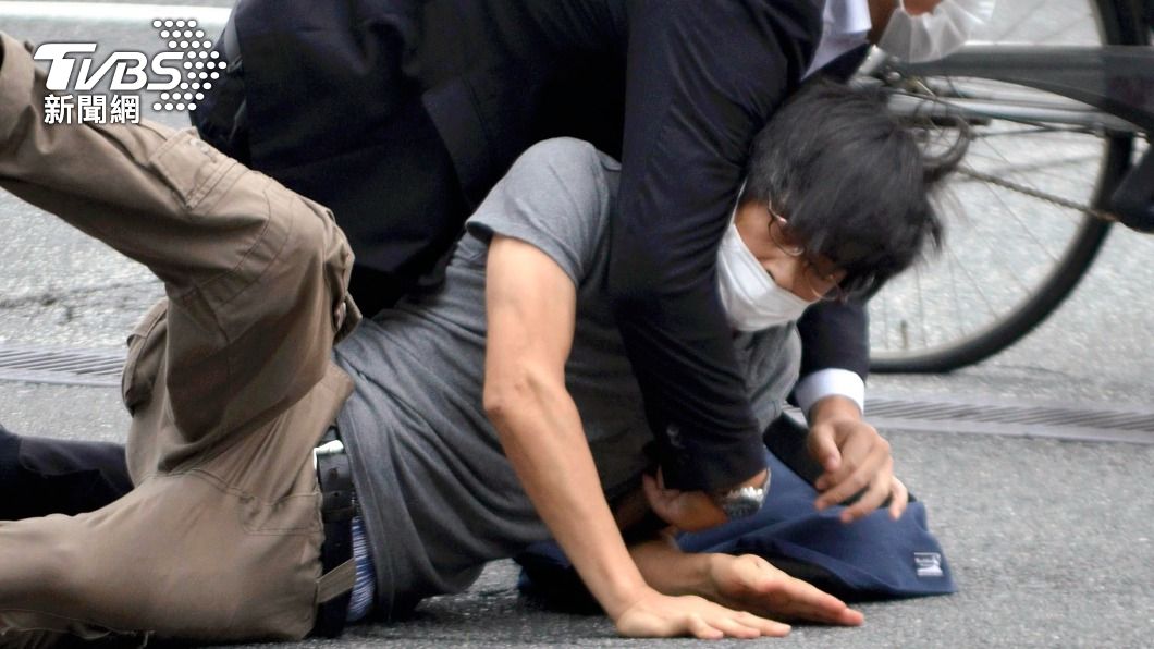 山上徹也過去曾加入海上自衛隊。（圖／達志影像美聯社）