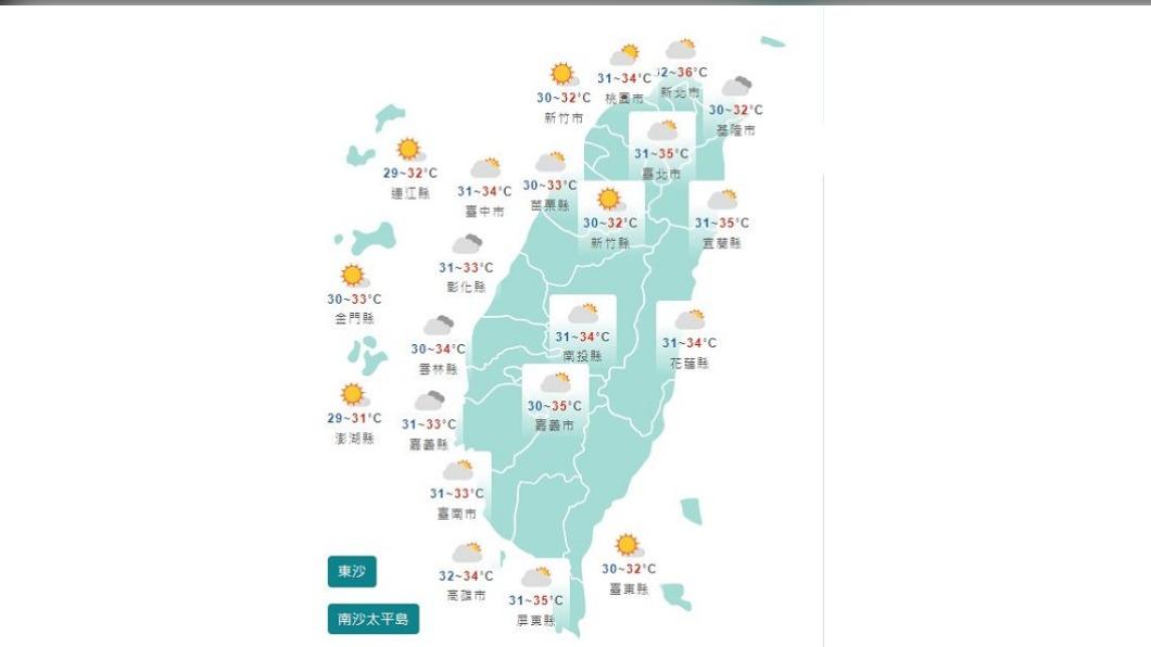 圖／中央氣象局