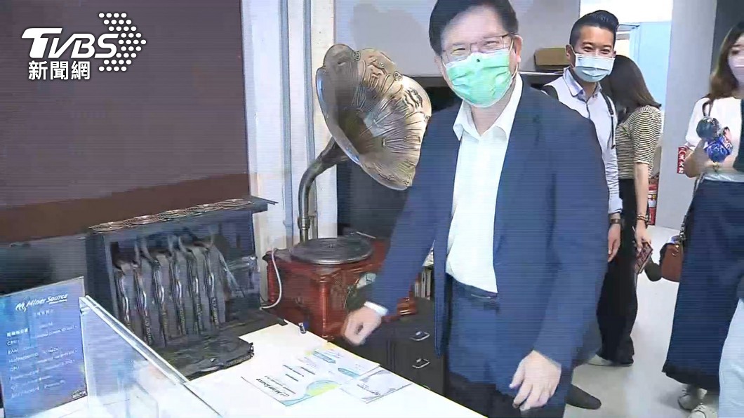 林佳龍參選新北市長。（圖／TVBS）