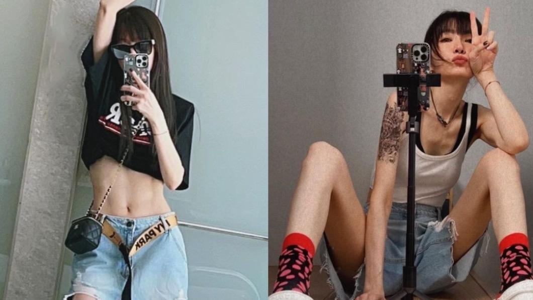 謝金燕平時能爬樓梯就不坐電梯，追劇時運動是基本。（圖／翻攝自jeanniehsieh___bbb IG）