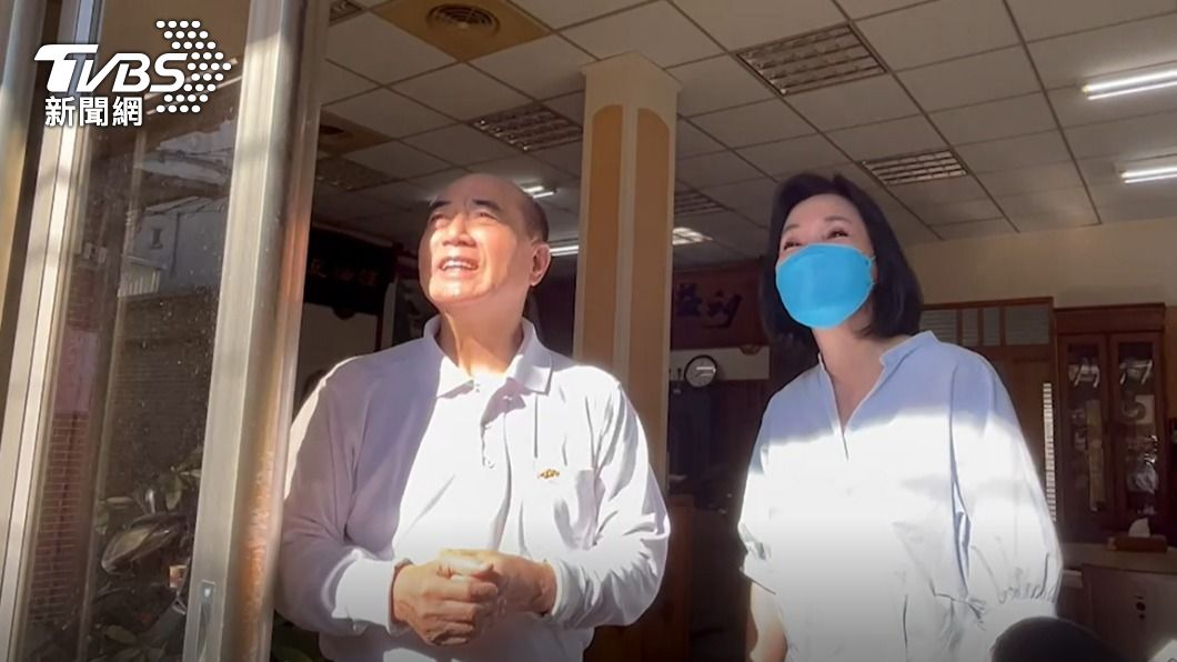 王金平表示，沒有特別設定談論內容。（圖／TVBS）