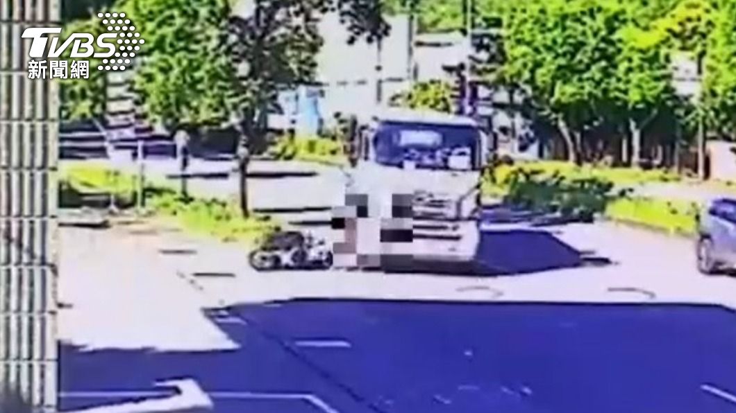 花蓮今日上午發生一起死亡車禍。（圖／TVBS）
