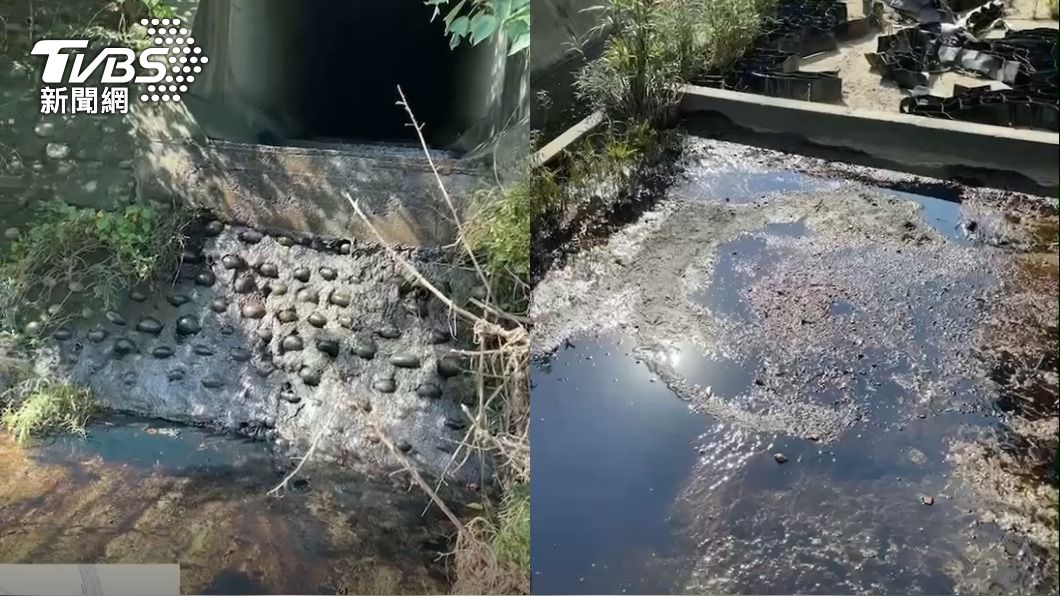 噁心慎入!31噸油污水染黑後勁溪 兇手是中油