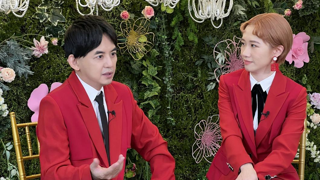 黃子佼與Lulu難忘《婚禮歌手》的許多感人場面。(圖/東森提供)