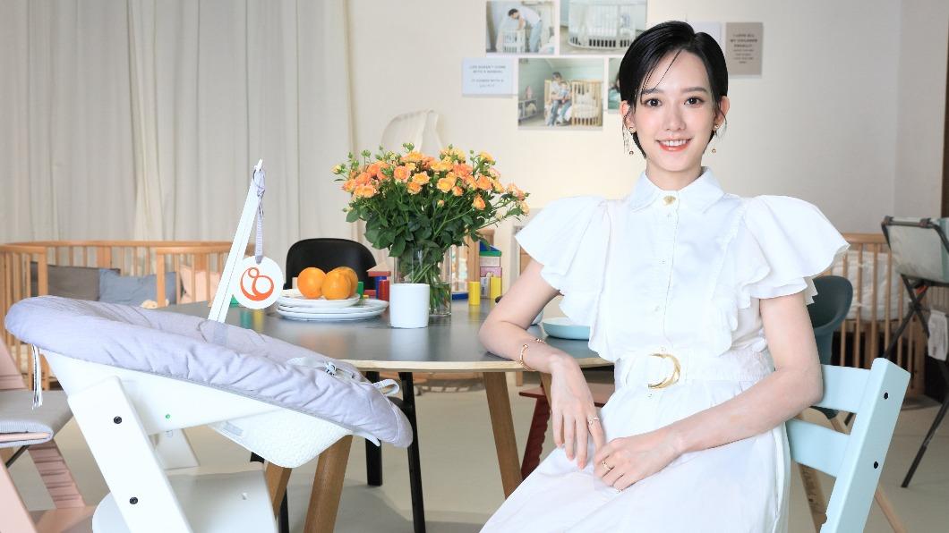 孟耿如分享升格當媽心情。(圖/STOKKE提供)