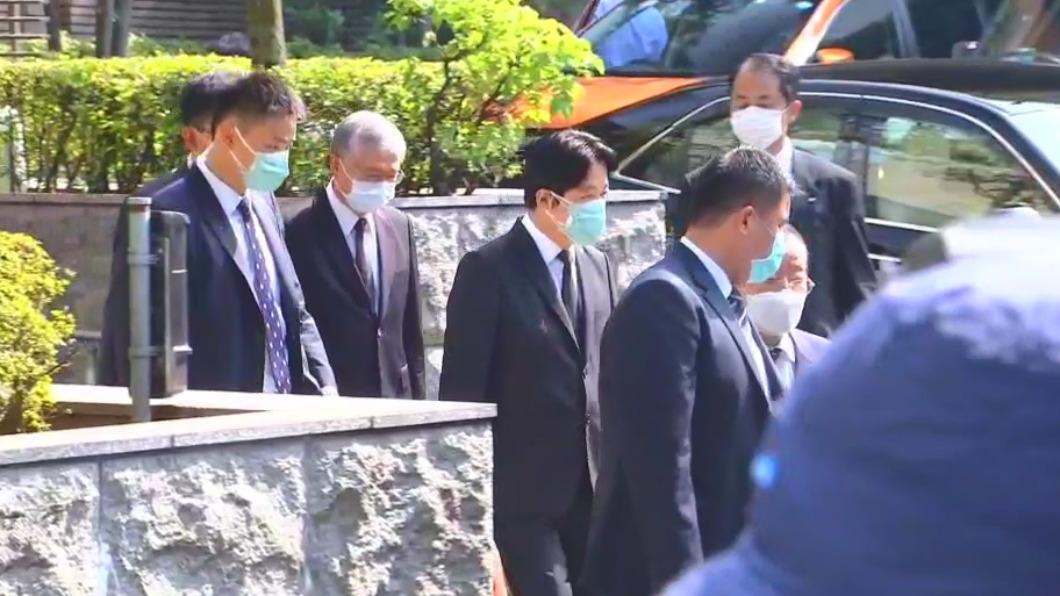副總統賴清德低調赴日弔唁安倍晉三。（畫面來源: 日本TBS電視台）