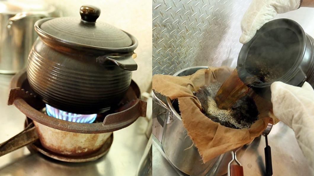 「茶經異國紅茶專賣」主要販售紅茶、奶茶，是以陶鍋、陶壺採用少量多次熬煮。（圖／熱血玩台南。跳躍新世界提供）