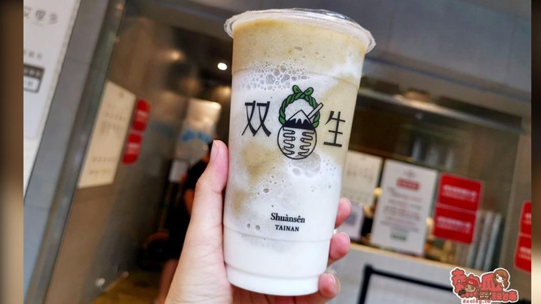台南最紅的綠豆沙非「双生綠豆沙牛奶」莫屬。（圖／熱血玩台南。跳躍新世界提供）  