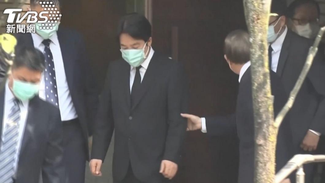 賴清德至安倍家弔唁 以家屬親友身分到增上寺上香