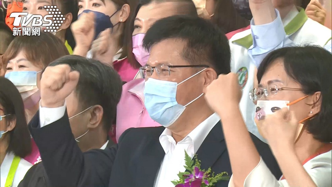 民進黨新北市長參選人林佳龍（圖／TVBS）