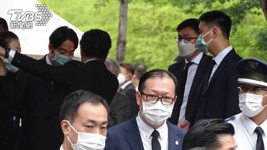 賴清德抵增上寺送安倍晉三最後一程 預計今晚返台