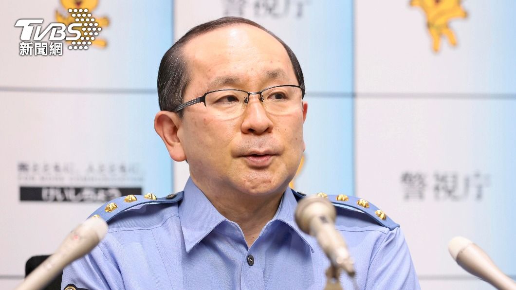 日本警視總監大石吉彥。(圖/達志影像美聯社)