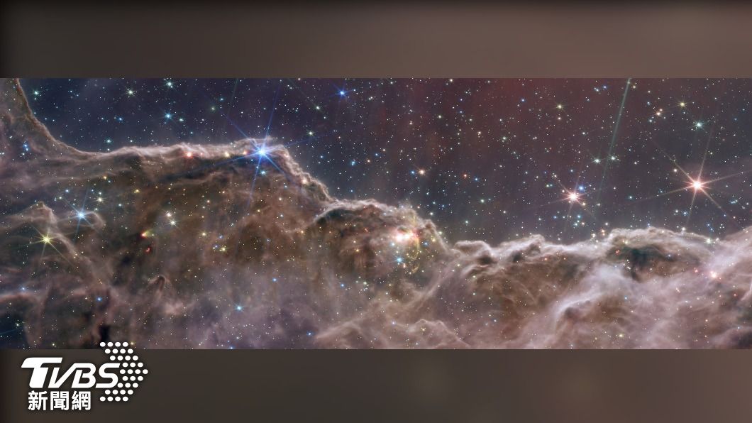 船底座星雲。(圖/達志影像美聯社)