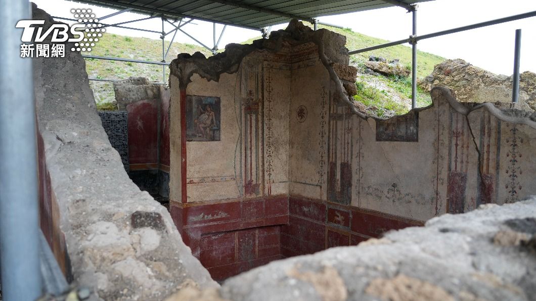 龐貝城遺址至今仍是不少遊客前往義大利的必訪之地。（圖／達志影像美聯社）