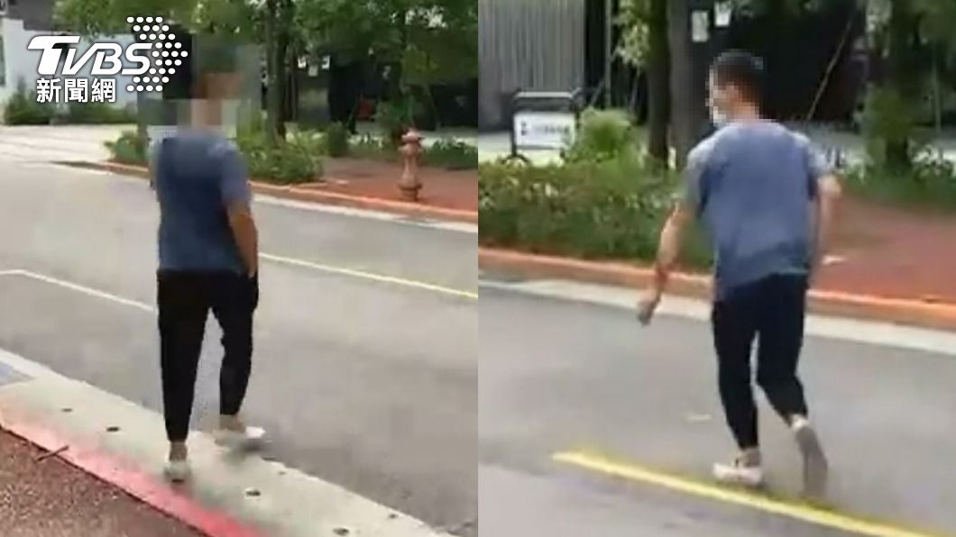 北投圖書館外刺青男疑不滿被瞪 衝對街徒手狂毆女逃逸